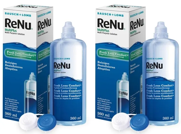 ReNu MultiPlus 2 x 360 ml. from the manufacturer Bausch+Lomb in category Multi purpose solutions