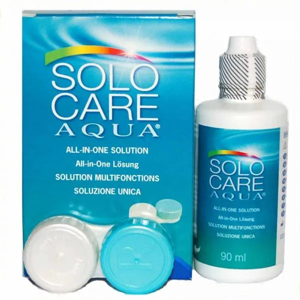 Solocare Aqua 90 ml. from the manufacturer Menicon in category Travel packs